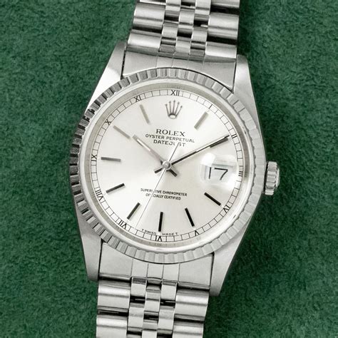 rolex 16220 white gold hands|Rolex datejust 16220 for sale.